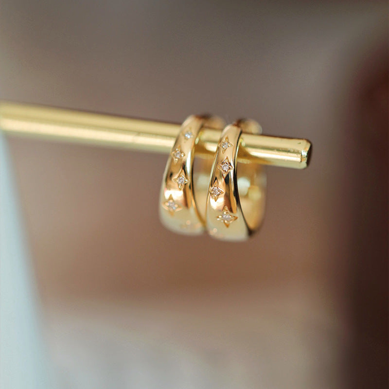 Schléiër mat fäerten a gold a Luxus